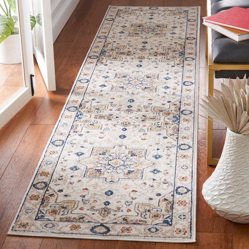 Elazer Olympia Performance Oriental Rug, Runner 2'3" x 9'