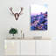The Oia Santorini Skyline In Greece - Wrapped Canvas Painting-56663769