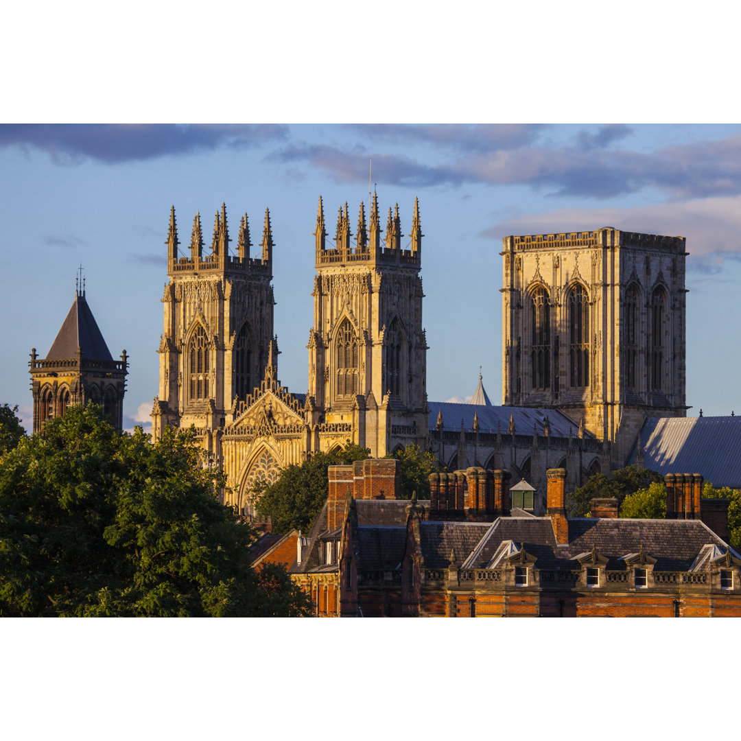 York Minster - Kunstdrucke auf Leinwand - Wrapped Canvas