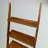Amber 5-Shelf Ladder Bookcase, Warm Brown