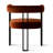 Hikeem 18" H Velvet Upholstered Kitchen Dining Armchair (Set of 2)-1160057163