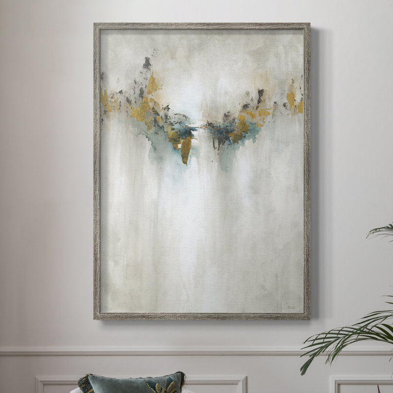 ReposePaintingonWrappedCanvas Framed Print - Solid Wood, 11" H x 9" W