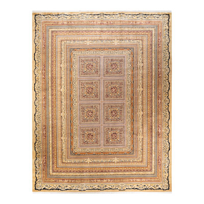 Classic One-of-a-Kind 9' 1" X 12' 3" Hand Knotted Area Rug