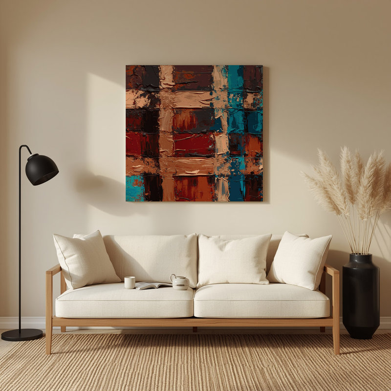 Art mural en métal noir Southwestern Cowboy, H 144 po x l 144 po x P 0,05 po
