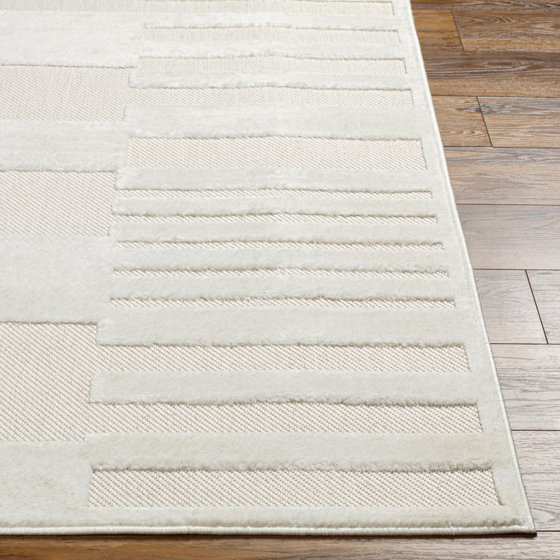 Tapis beige, Rectangle 6 pi 7 po x 9 pi