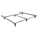 Premium LEV-R-LOCK Bed Frame Universal Sizing with Rollers