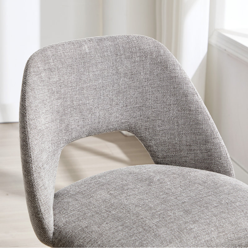 Tabouret de comptoir pivotant 26,8 po Wylee, Gris