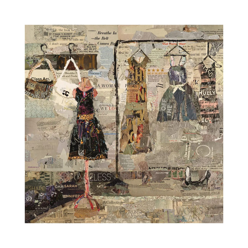 Works Of Art by Jamie Pavlich-Walker - Wrapped Canvas Painting, 30.48cm H x 30.48cm W x 1.905cm D