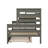 Wood Twin Over Full Bunk Bed With Twin Size Trundle-326614363