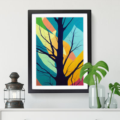 Tree Abstract In Colour Vol.4 - Single Picture Frame Print
