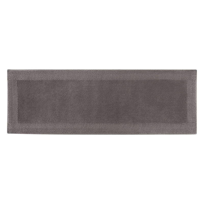 Tapis pour salle de bain réversible 100% coton 20 x 30 po touffeté 3000 g / m², Simple - L 30 po x l 20 po