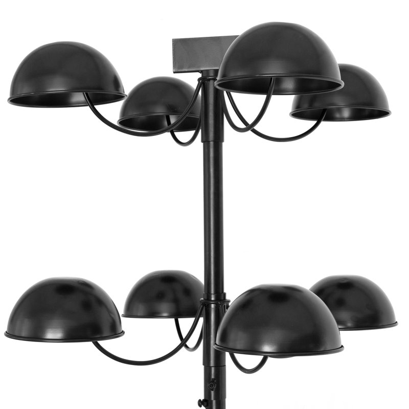Iron Freestanding 16 - Hook Coat Rack