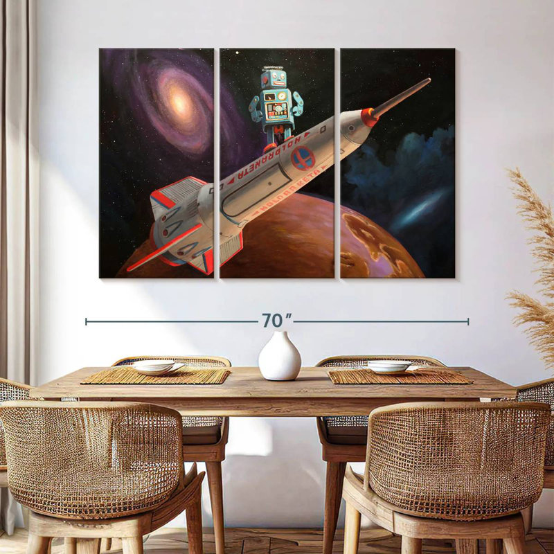 Ashelle Rocket Surfer, H 36 po x l 57 po