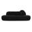 Chrisshawn Black Boucle Sofa