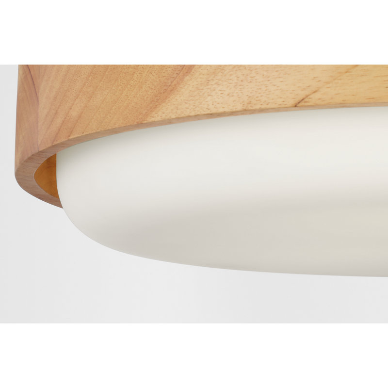 Richard June Transitional Aurelle Flush Mount Light, 4