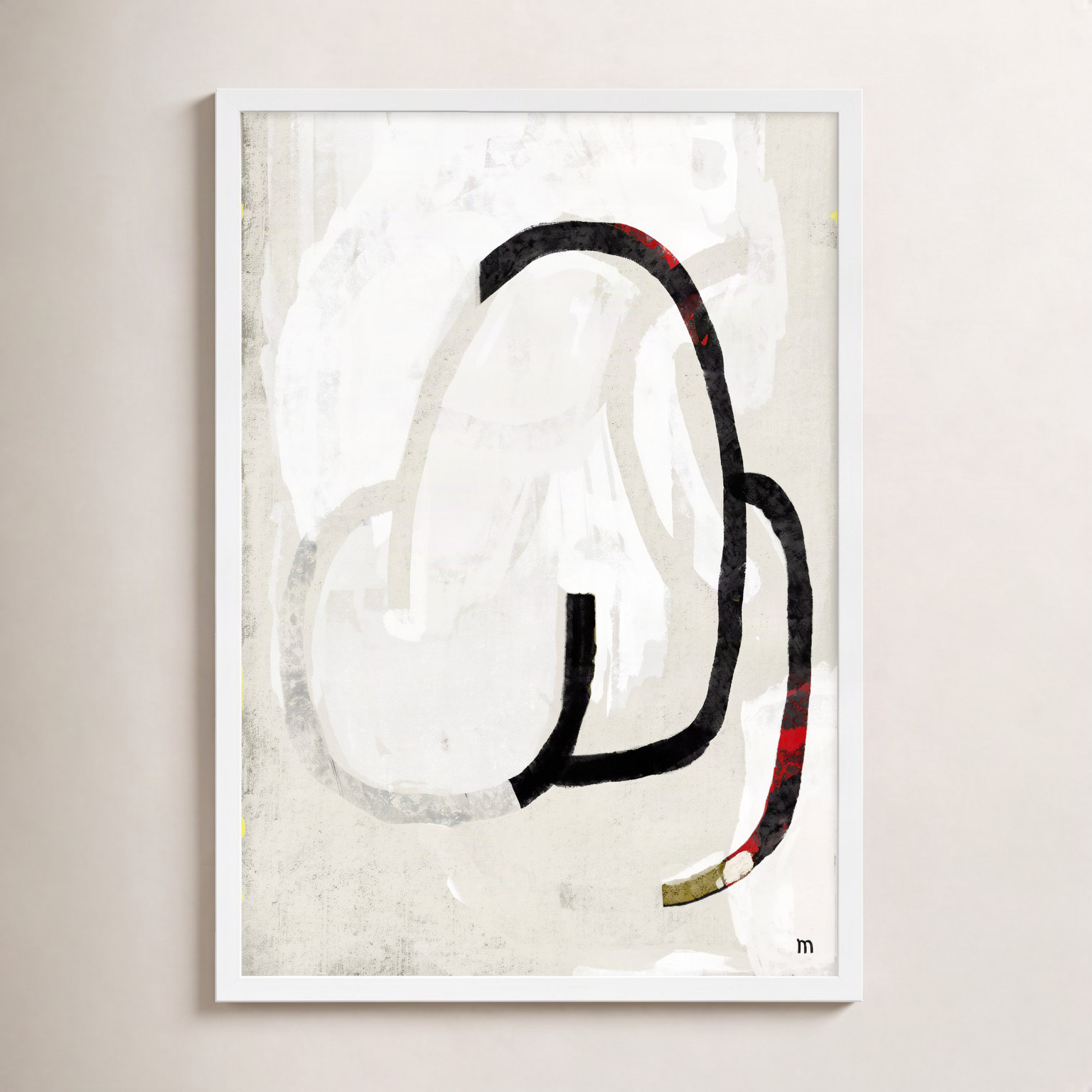 Unfinished by StudioM, 20" H x 14" W x 1.25" D, White