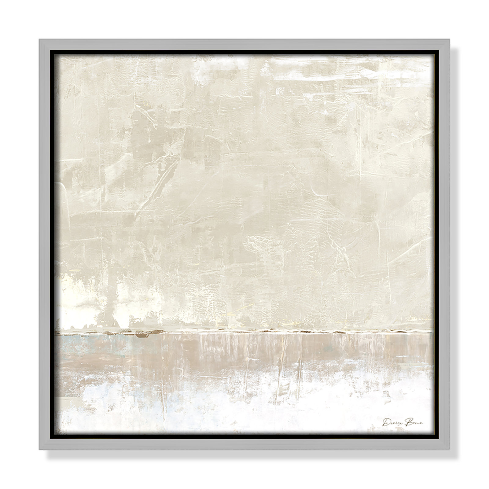 Delevan "Better Days" Print, 13.5" H x 13.5" W, Silver