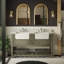 Ensemble de meuble-lavabo double 60 po Hitton-1418335839-1425389397