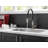 Pivotal Single Handle Exposed Hose Kitchen Faucet-32925675