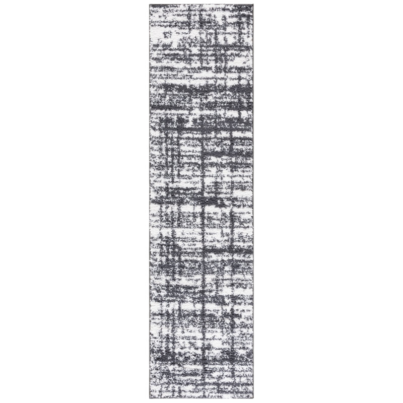 Rumi Shag Performance Abstract Rug, Runner 2'2" x 8'