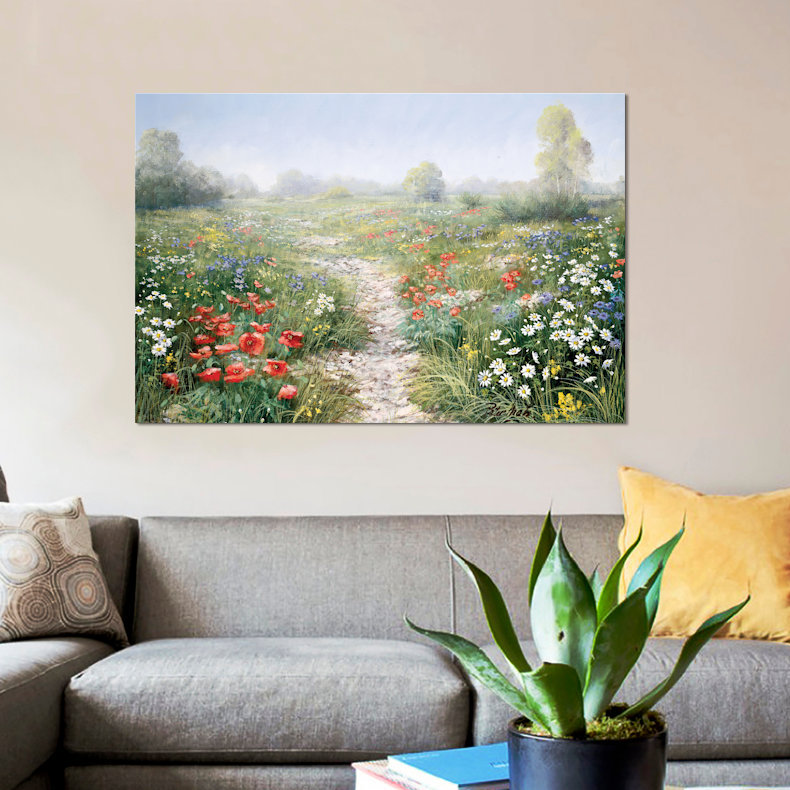 «Poetry of Nature», reproduction sur toile, H 18 po x l 26 po x P 1,5 po, Toile tendue, Pas de tapis