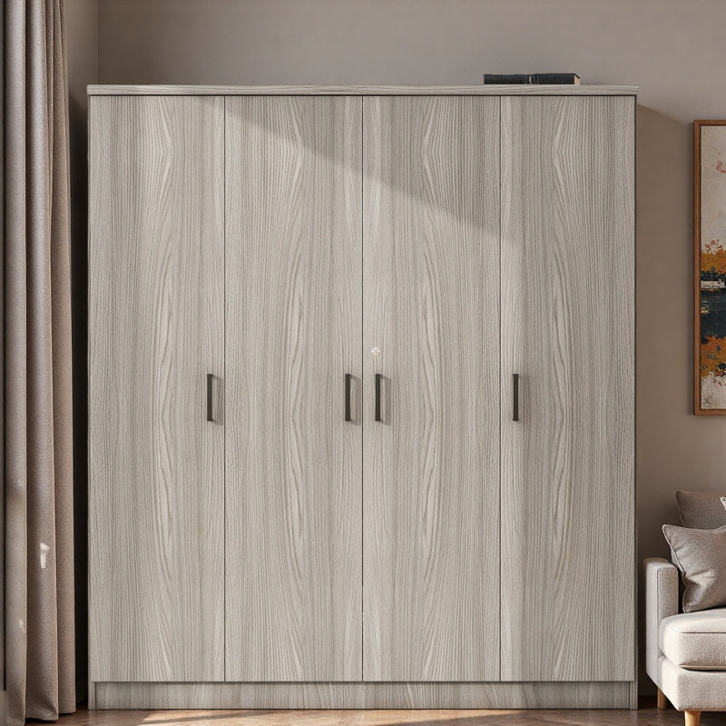 Armoire 4 portes avec 1 tiroir