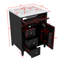 Meuble-lavabo 24 po avec lavabo supérieur, tiroirs et tiroir rabattable, tablette réglable-1900392930