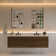 Senza Surface/Recessed Mount Rectangular Frameless Bathroom Medicine Cabinet
