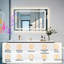 Rectangle Bluetooth Led Mirror-1664408393