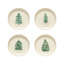 Set 4 Appetizer Plate