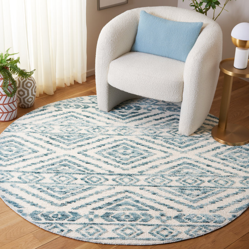 Tapis touffeté performance Ouatchia, Rond 6 pi