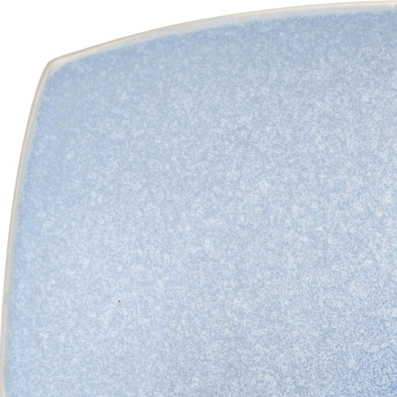 Gibson Elite Stoneware Dinnerware Set - Service for 4, Aqua Blue