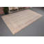 Grand tapis turc vintage en laine idéal pour la chambre à coucher ou la salle à manger