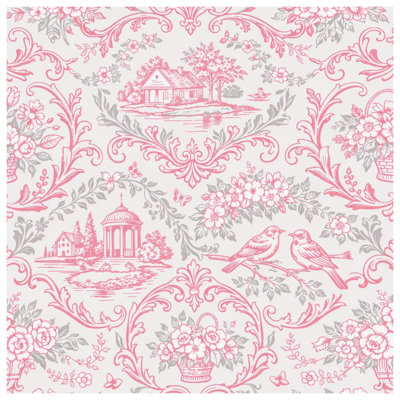 Édredon Pink Toile