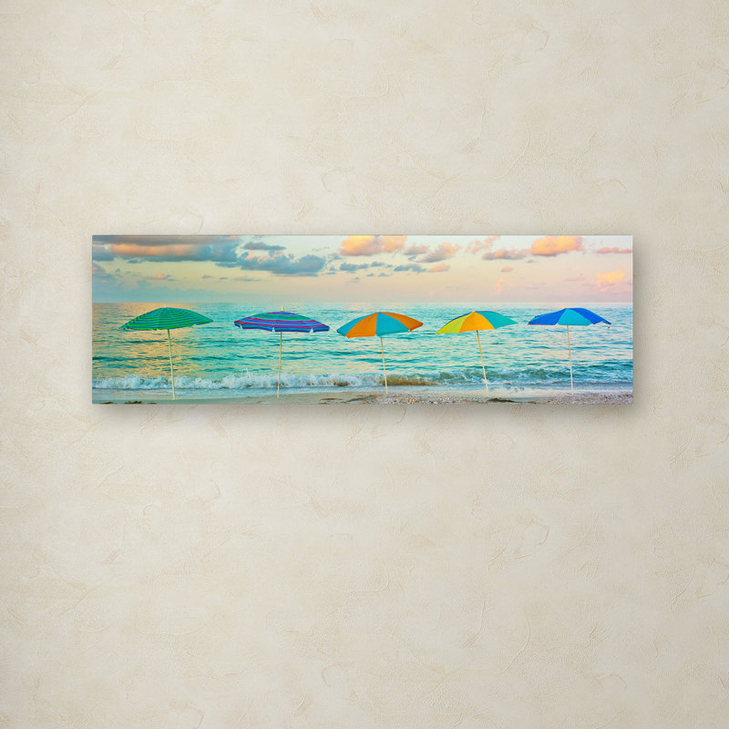 « floride party of cinq » par preston photographie sur toile tendue, H 16 po x l 47 po x P 2 po