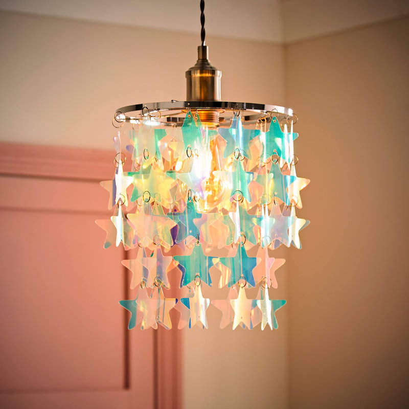 Taaha 28cm H Plastic Drum Lamp Shade ( Slip-On )