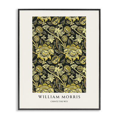 William Morris Chintz The Wey Framed Giclee, design by Vintage Hustle