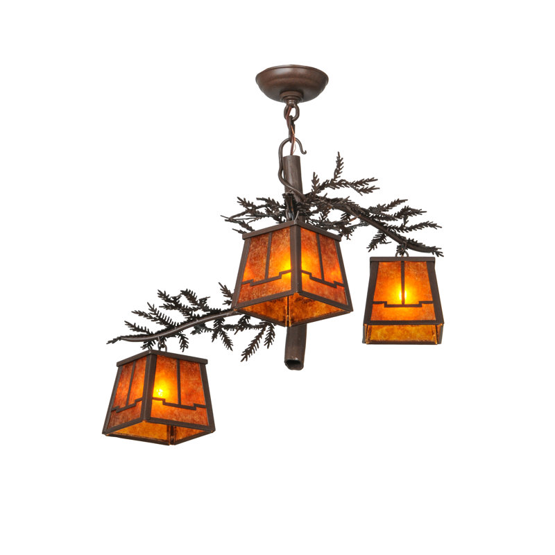 Rustic Lodge 3 - Light Chandelier
