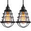 Cage à lumière industrielle de style rétro pour luminaires suspendus, paquet de 4
