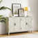 Phelan 60'' Wide Distressed Sideboard with Adjustable Shelves