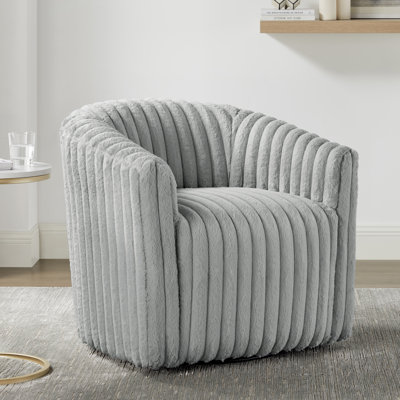 Fauteuil demi-tonneau pivotant Steinfort