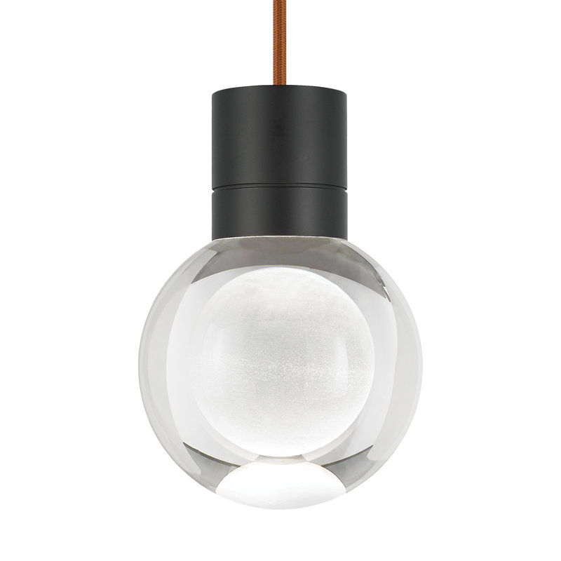 Mina 1 - Light LED Pendant, Copper/Black