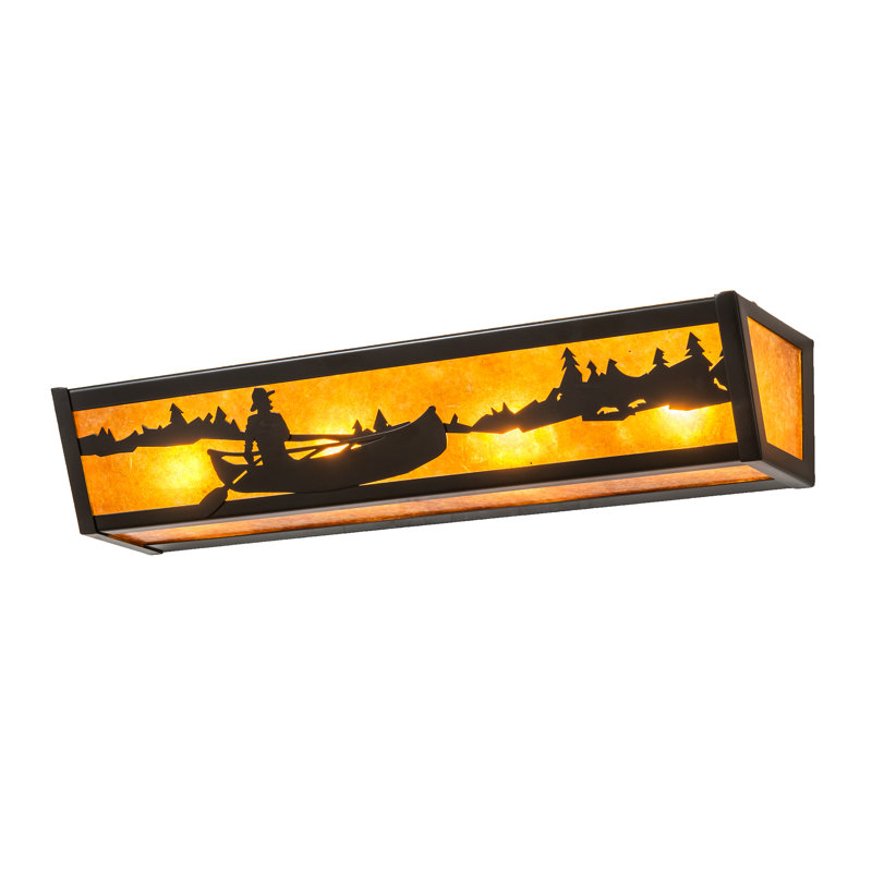 Rustic Lodge 4 - Light Bath Bar