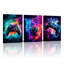 3 Piece Wrapped Canvas Print