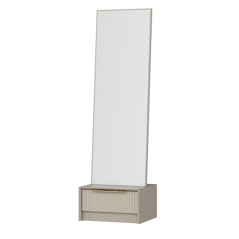 Table de maquillage, Or, Crème
