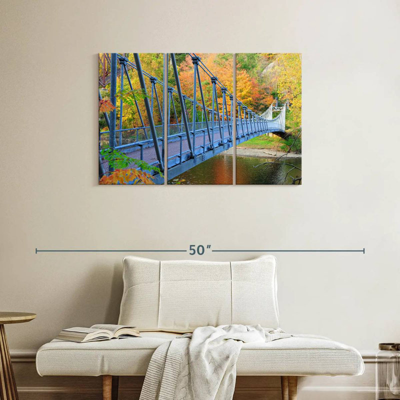 Blue Bear Mountain Bridge, 24" H x 38" W