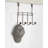 Anzlie Metal Over-the-Door 4 - Hook Wall Mounted Coat Rack-22320553