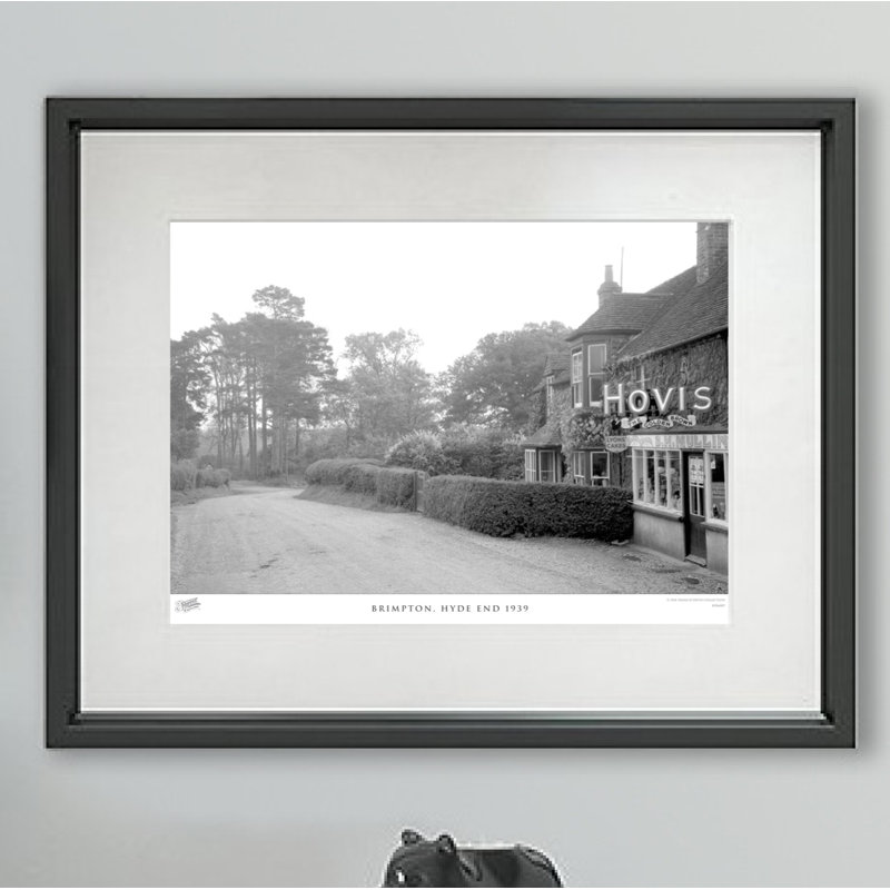 Brimpton, Hyde End 1939 - Single Picture Frame Print, 45cm H X 60cm W x 2cm D