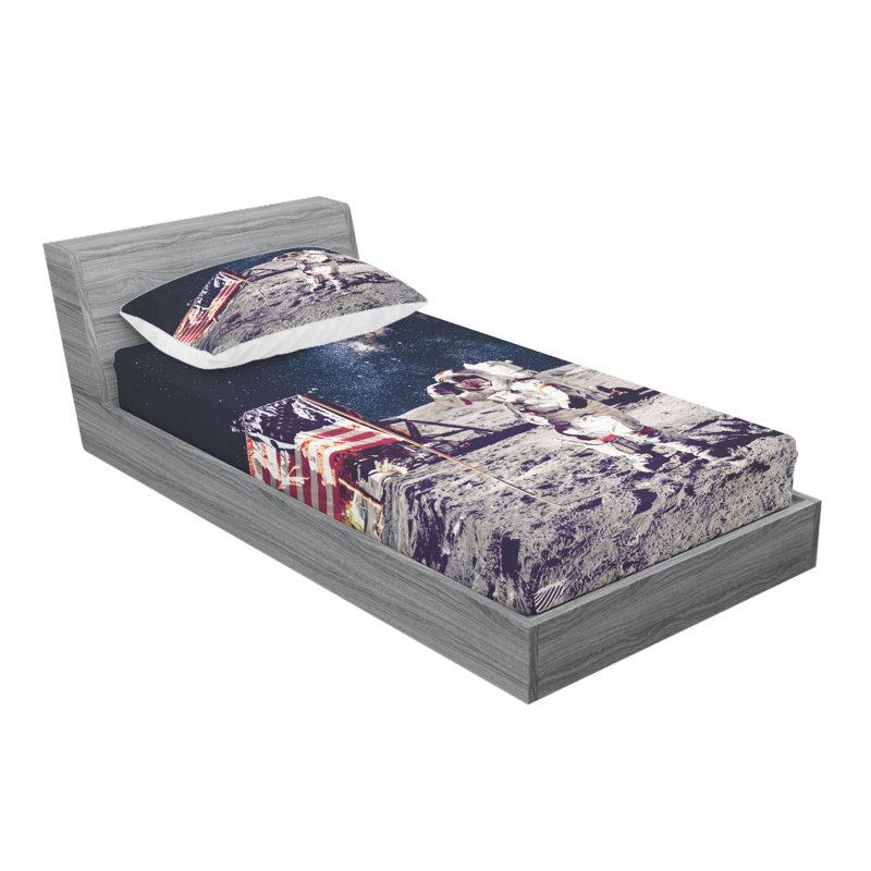 Microfiber Sheet Set, Twin XL Sheet Set with Fitted Sheet