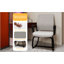Chaise de bureau moderne minimaliste - structure en métal, douce et confortable, pour la maison et le bureau, disponible en plusieurs couleurs
